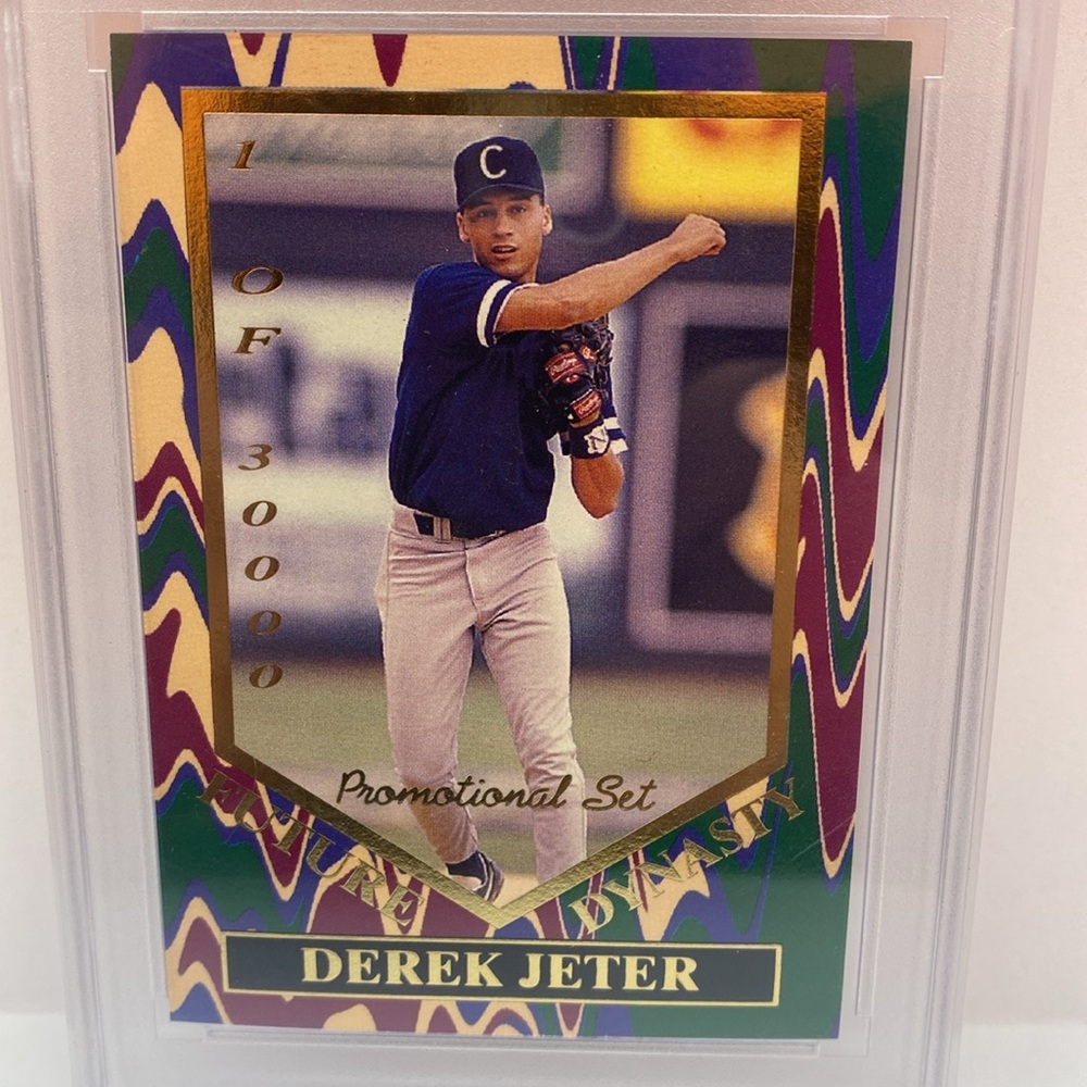 1995 Signature Rookies Derek Jeter #P3 (MISC15) - Picture 2 of 6